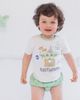 Star Wars Star Wars The Mandalorian Grogu Birthday Tee Diaper Cover and Hat Set - 2