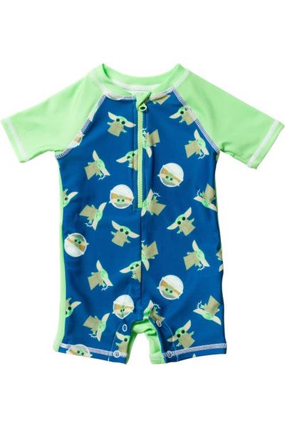Star Wars Star Wars The Mandalorian Grogu One Piece Swimwear Sunsuit