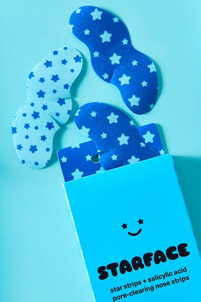 Starface Starface Pore-Clearing Nose Strip Set in Blue at Urban Outfitters