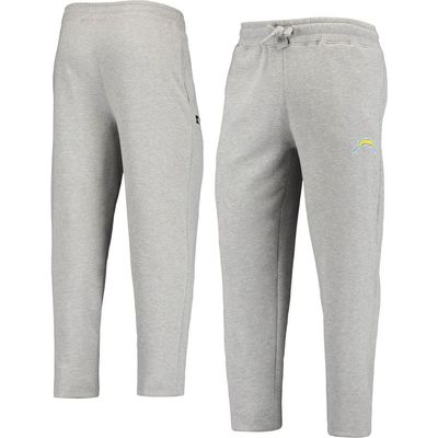 STARTER Men's Gray Los Angeles Chargers Starter Option Run Sweatpants 