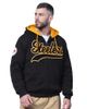 STARTER Men's Starter Black Pittsburgh Steelers Big Shot Full-Zip Double Hoodie  - 1