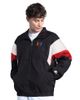 STARTER Men's Starter Black/Red NASCAR Yard Line Full-Zip Jacket  - 1