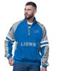 STARTER Men's Starter Blue Detroit Lions Prospect Half-Zip Pullover  - 1