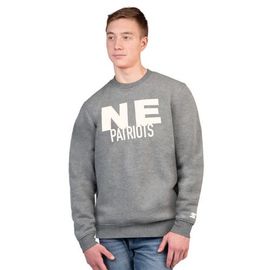 STARTER Men's Starter Charcoal New England Patriots Assist Sweatshirt 