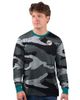 STARTER Men's Starter Gray/Charcoal Miami Dolphins Thursday Night Gridiron Vintage Logo Long Sleeve T-Shirt  - 1
