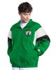 STARTER Men's Starter Kelly Green Boston Celtics Yard Line Full-Zip Jacket  - 1
