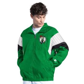 STARTER Men's Starter Kelly Green Boston Celtics Yard Line Full-Zip Jacket 