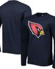 STARTER Men's Starter Navy Arizona Cardinals Halftime Long Sleeve T-Shirt  - 1
