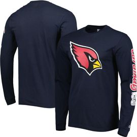 STARTER Men's Starter Navy Arizona Cardinals Halftime Long Sleeve T-Shirt 