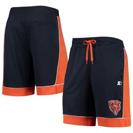 STARTER Men's Starter Navy/Orange Chicago Bears Fan Favorite Fashion Shorts 