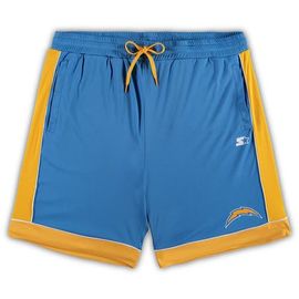 STARTER Men's Starter Powder Blue/Gold Los Angeles Chargers Fan Favorite Fashion Shorts 
