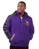 STARTER Men's Starter Purple Minnesota Vikings Thursday Night Gridiron Full-Zip Jacket  - 1