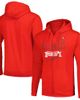 STARTER Men's Starter Red Tampa Bay Buccaneers Domestic Post Season Full-Zip Hoodie  - 1