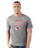 STARTER Men's Starter Heather Gray Kansas City Chiefs Prime Time T-Shirt  - 1