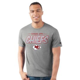 STARTER Men's Starter Heather Gray Kansas City Chiefs Prime Time T-Shirt 
