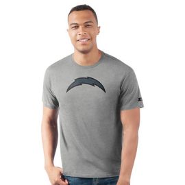 STARTER Men's Starter Heather Gray Los Angeles Chargers Prime Time T-Shirt 