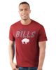 STARTER Men's Starter Red Buffalo Bills Prime Time T-Shirt  - 1