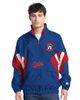 STARTER Men's Starter Royal Chicago Cubs Cooperstown Chief Half-Zip Pullover  - 1