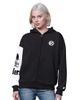 STARTER Women's Starter Black Pittsburgh Steelers 4th Down Full-Zip Hoodie  - 1