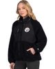 STARTER Women's Starter Black Pittsburgh Steelers On the Ball Sherpa Jacket  - 1