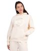 STARTER Women's Starter Cream Boston Celtics Pastel Relaxed Hoodie  - 1