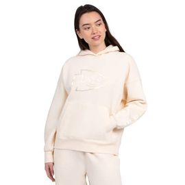 STARTER Women's Starter Cream Kansas City Chiefs Pastels Relaxed Travel Hoodie 