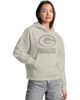 STARTER Women's Starter Khaki Green Bay Packers Rhinestone Relaxed Hoodie  - 1