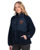 STARTER Women's Starter Navy Chicago Bears On the Ball Sherpa Jacket  - 1
