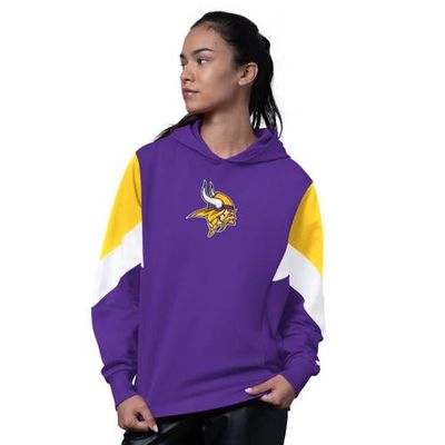 STARTER Women's Starter Purple Minnesota Vikings Scrimmage Hoodie 
