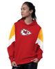 STARTER Women's Starter Red Kansas City Chiefs Scrimmage Hoodie  - 1