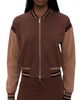 State & Lake State & Lake Blake Varsity Jacket Chocolate/Umber/Black - 1