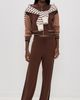 State & Lake State & Lake Blake Varsity Jacket Chocolate/Umber/Black - 5