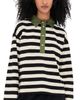 State & Lake State & Lake Bobbi Polo Black/Ivory - 1
