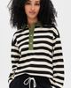 State & Lake State & Lake Bobbi Polo Black/Ivory - 2