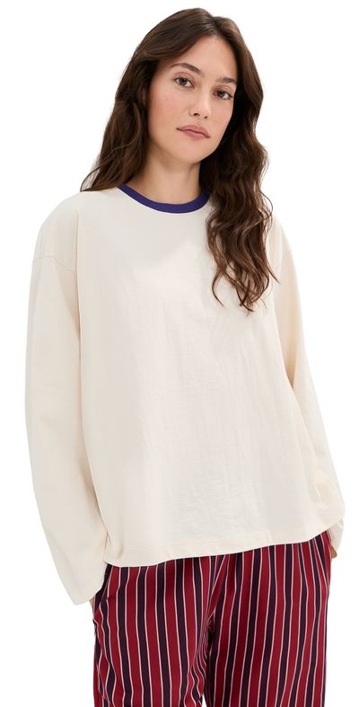 State & Lake State & Lake Bobbi Ringer Tee Cream/Cobalt
