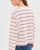 State & Lake State & Lake Bobbi Stripe Tee Cream/Pink - 3