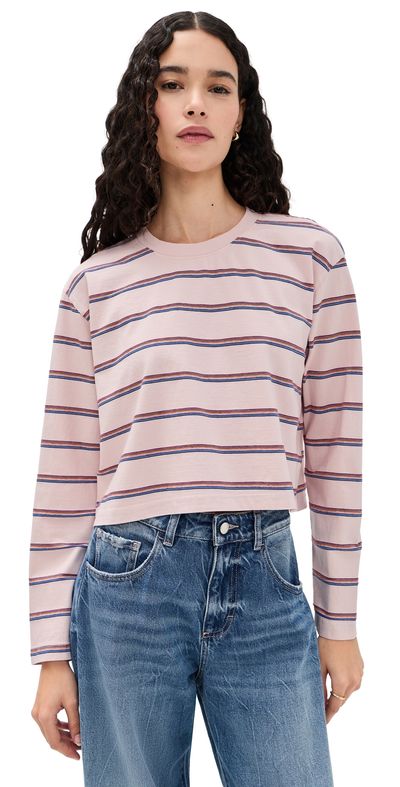 State & Lake State & Lake Cricket Tee Pink