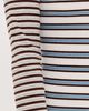 State & Lake State & Lake Eli Double Layer Tee Slate/Grey Stripe - 6