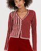 State & Lake State & Lake Game Day Cardigan Burgundy - 2