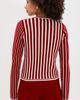 State & Lake State & Lake Game Day Cardigan Burgundy - 3