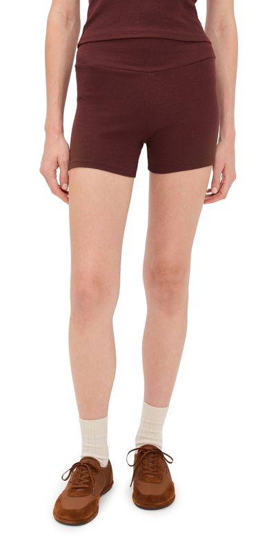 State & Lake State & Lake Game Time Shorts Burgundy