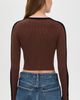 State & Lake State & Lake Kaia Cardigan Chocolate/Black - 3