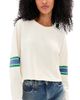 State & Lake State & Lake Long Sleeve Baller Tee Cream/Blue - 1