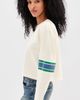 State & Lake State & Lake Long Sleeve Baller Tee Cream/Blue - 4