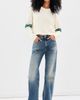 State & Lake State & Lake Long Sleeve Baller Tee Cream/Blue - 5
