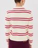 State & Lake State & Lake Long Sleeve Striped Polo White/Red - 4