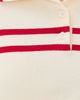 State & Lake State & Lake Long Sleeve Striped Polo White/Red - 6