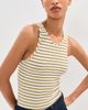 State & Lake State & Lake Millie Tank Top Sunshine Stripe - 3