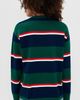 State & Lake State & Lake Nia Rugby Sweater Green/Navy - 3