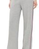 State & Lake State & Lake Pippa Track Pants Heather Grey/Burgundy - 1